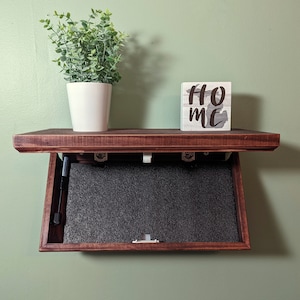 Floating Concealment Shelf