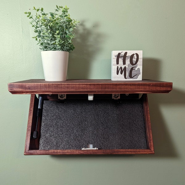 Floating Concealment Shelf