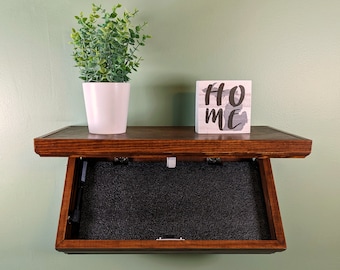 Floating Concealment Shelf
