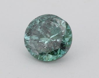 Diamant bleu naturel fantaisie bleu vif 1.00cts certificat IGL