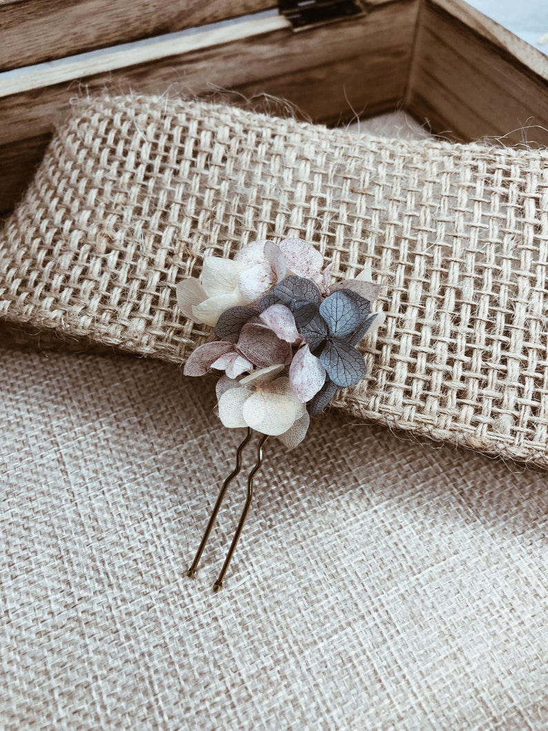 Haarnadeln aus echten getrockneten Blumendezenter HaarschmuckHochzeitsschmuckboho HaarschmuckBlumen fürs HaarBrautschmuckHaarspange Mix & Match