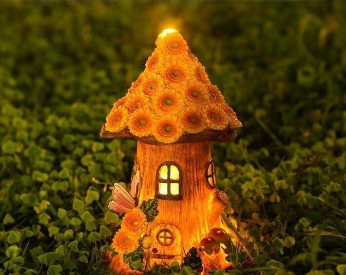 solar fairy tree house