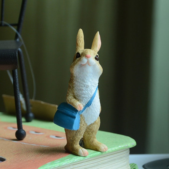 Bunny Carry Bag Mini Bunny Decoration Mini Easter Bunny Animal