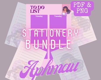 Aphmau Stationery | Aphmau To-Do List | Aphmau Digital | Aphmau | Aphmau Gift | Aphmau Merch | Aphmau png | Aphmau pdf | Aphmau Birthday |