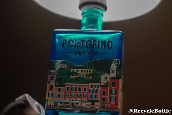 Bottle Lamp With Portofino Gin 