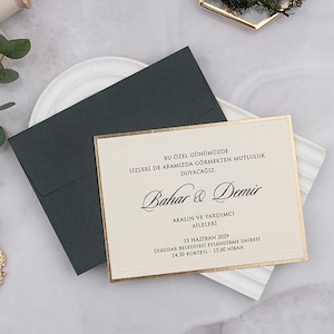Staylish Hochzeitseinladung Elegante Hochzeitseinladungskarte Anpassbare Hochzeitsvorlage Geburtstagseinladung