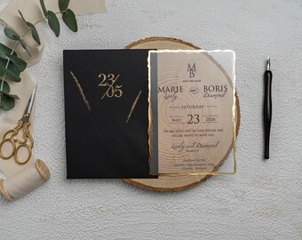 Wedding Invitation Card Gold Details Wedding Template  Engagement Invitations