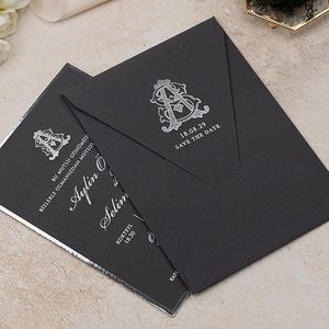 Hochzeitseinladung Elegante Hochzeitseinladungskarte Leinenstoff Hochzeitseinladung Personalisierbare Hochzeitsvorlage