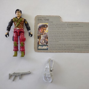 GI Joe ARAH Kiestoon Special Mission Brazil 1986 (v2). 100% compleet, bijna nieuwstaat! Lees de beschrijving en zie foto's voor de staat.