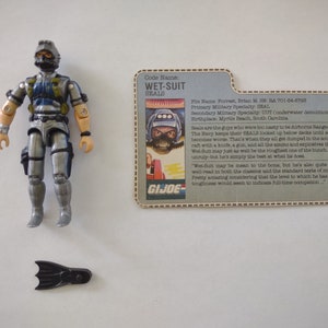 GI Joe ARAH 1986 Wetsuit Special Mission Brazil (v2). Lees de beschrijving en zie foto's voor de staat.