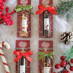 Tisane natalizie con cartoncino personalizzabile