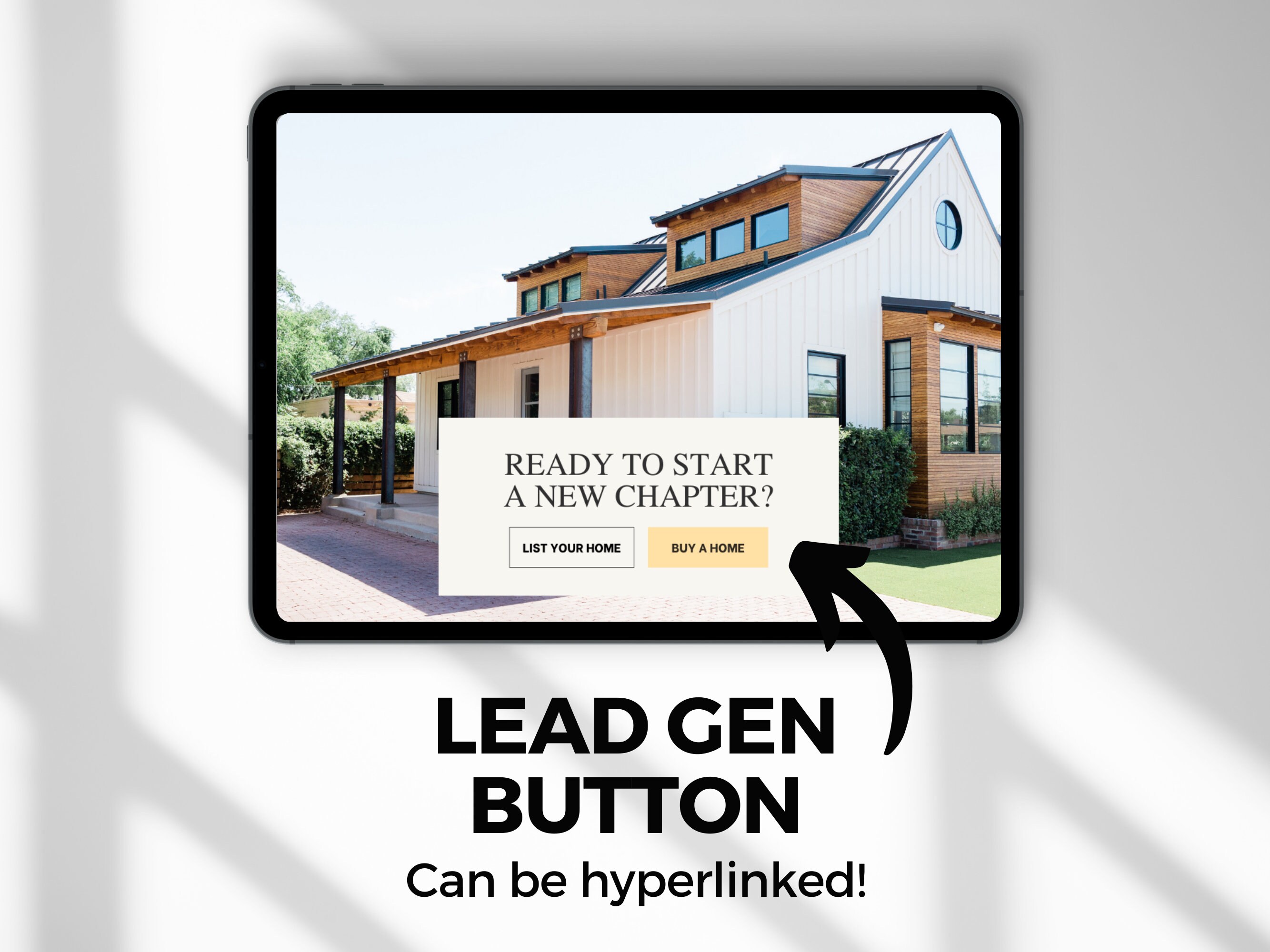 Real Estate Canva Website Template Landing Page Luxury Realtor ...