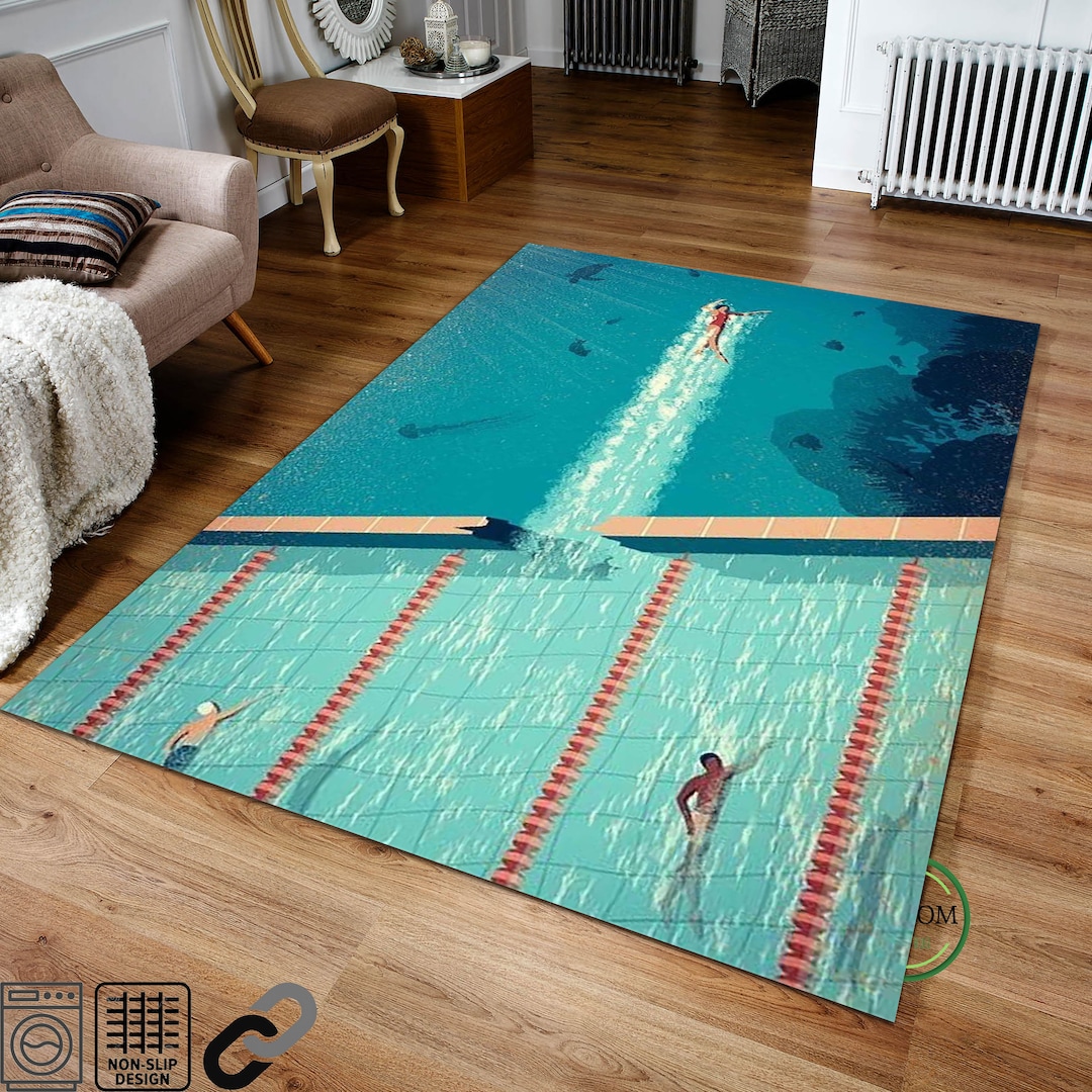 Motivation Print Rug Motivated Rug Office Rug Popular Rug Etsy