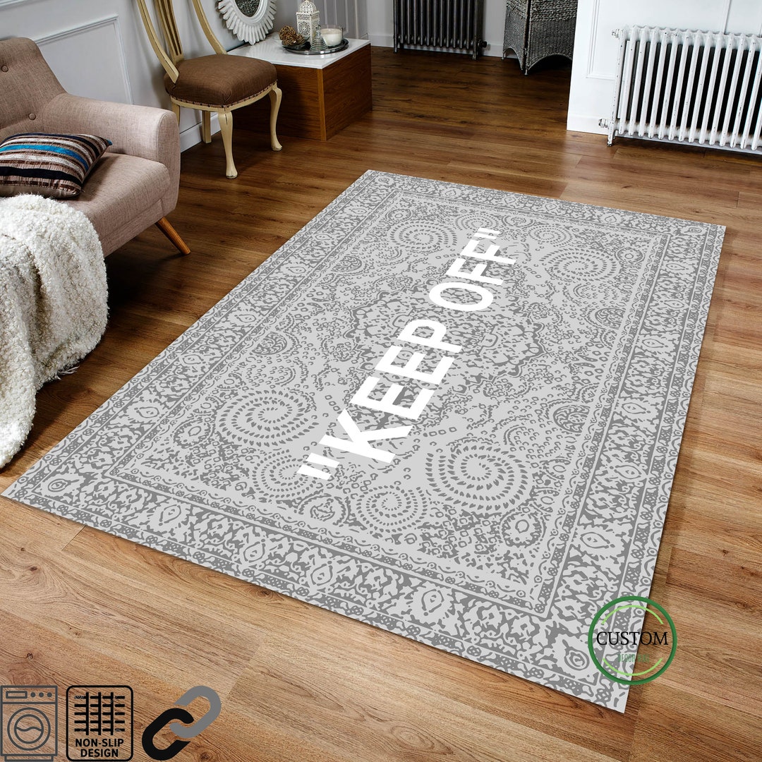 Keep off Rug off White Keep off Carpet Keep Off for Living Etsy