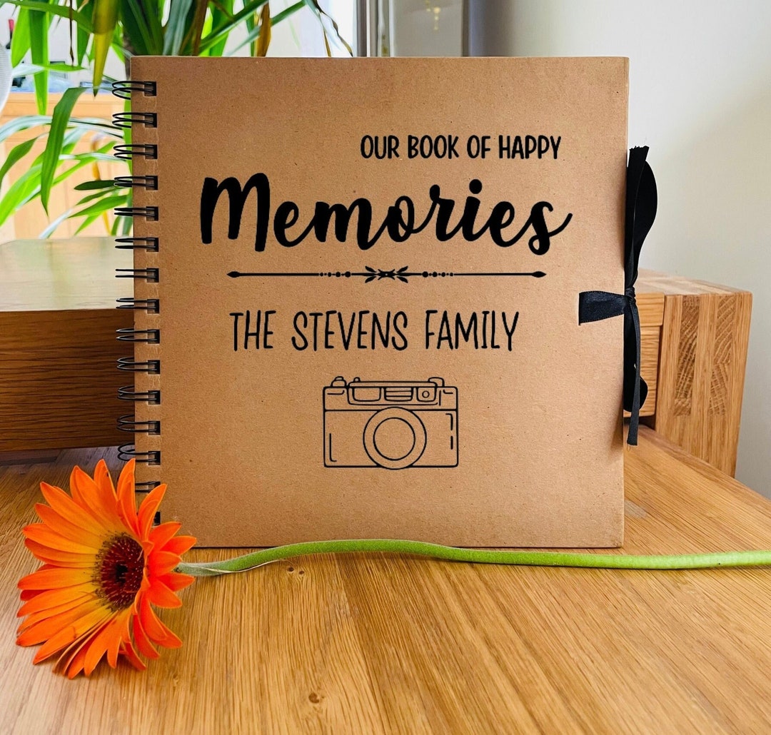 Personalised Scrapbook Personalised Memories Scrapbook Etsy UK