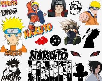 naruto stickers etsy