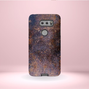 LG Rust Metal Phone Cover Tough Case, G7, G6, G5, and V30