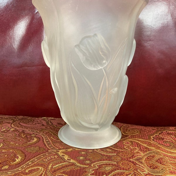 Waterford Tulip Vase Etsy