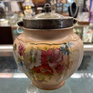 German Antique Bonn Cracker Biscuit Jar