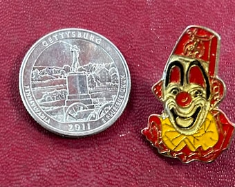 Vintage Clown Pin: Charlie Chaplin Pierrot Circus Lapel Pin - Etsy
