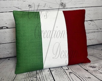 Italy Flag Cushion