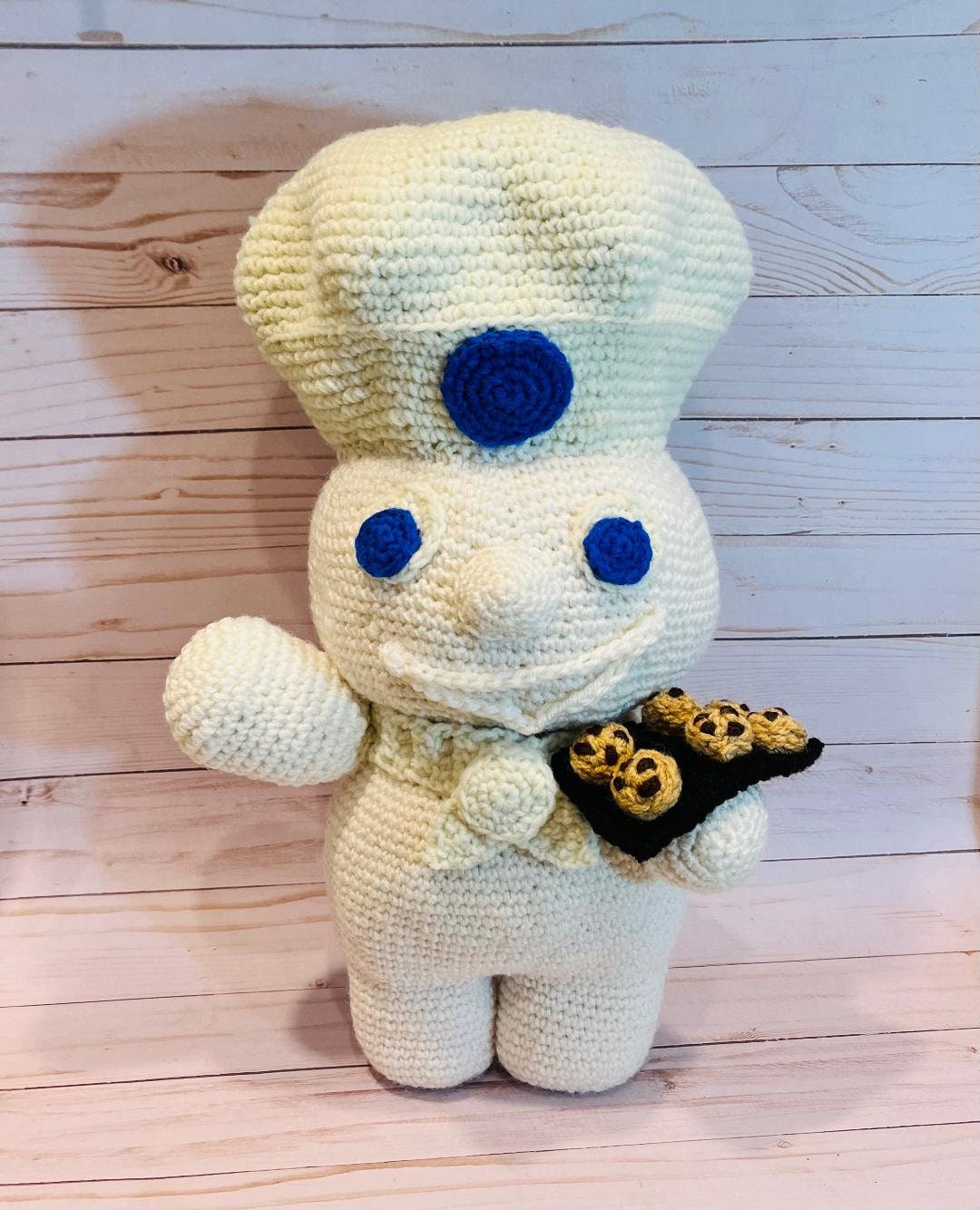 Pillsbury Doughboy Crocheted Pattern Etsy