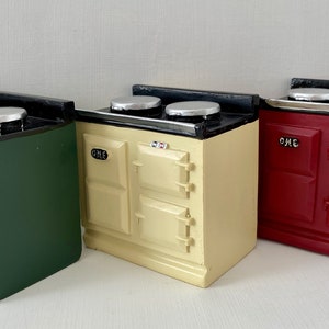 1:12 Scale Dolls House Miniature Aga Style Cookers
