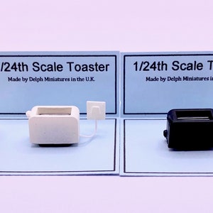 1:24 Scale Dolls House Miniature Modern Toaster (non working)