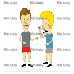 Beavis And Butthead MtvPng 80s Retro DecorDesigns Downloads Television