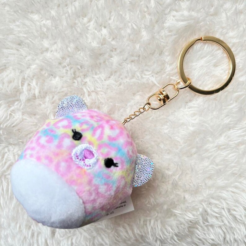 Squishmallows Squishville Custom Handmade Keychain Key Rings Etsy