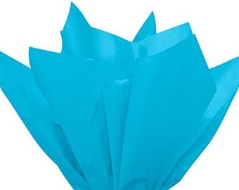 Light Blue, Luxury Thick 18GSM Tissue Paper Sheets, Eco Friendly, Full Size 75cm x 50cm 1-100 Sheets Folded, Same Day Dispatch Before 3pm