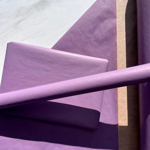 Lavender Purple lilac Eco Friendly Gift Wrapping Paper, 100% Recycled & Recyclable, Kraft Wrapping Paper, Birthday Wrapping Paper, Gift Wrap image 8