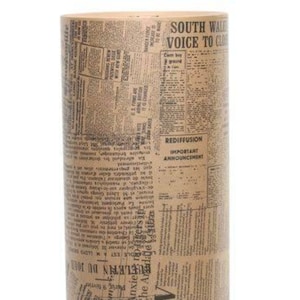 Schwarz Braunes Zeitungsdruckpapier Nachhaltiges, Umweltfreundliches Geschenkpapier, 100% Recycled & Recyclebar, Luxus Kraft Geschenkpapier, Geburtstag, Hochzeit, Weihnachten