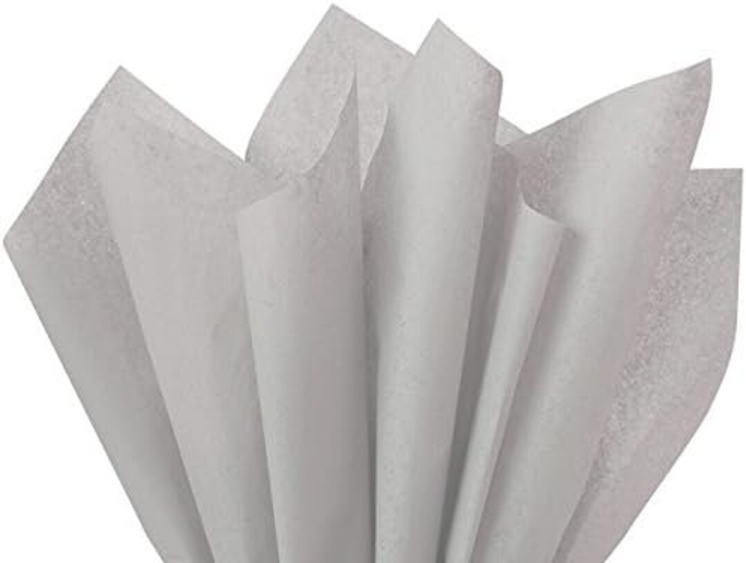 Luxury Tissue Wrapping Paper - 200 Large Sheets 50x75cm, Acid-Free, 18gsm, Select Color, UK Made