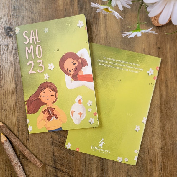 Nuevas Libretas del Salmo 23, Páginas con lineas, notebook and journal