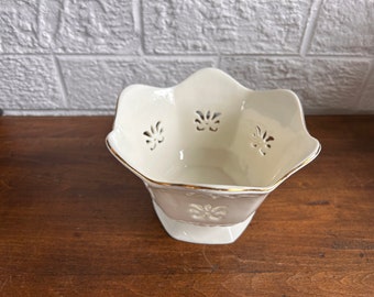 Vintage Lenox Langtry Collection Porcelain Candy/Trinket Dish