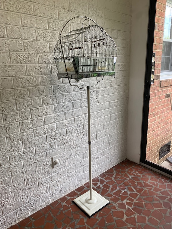 Vintage Hendryx Bird Cage With Art Deco Design Etsy UK