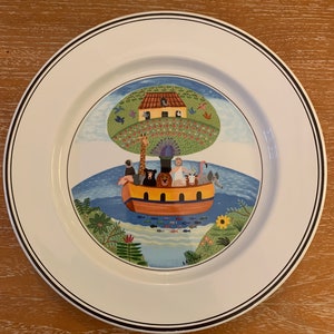 Villeroy & Boch Design Naif Noah&#39;s Ark Breakfast/Salad Plate - 8&quot;