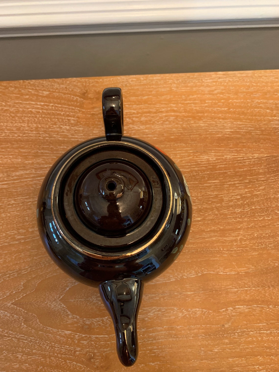 Vintage Brown Betty Teapot Etsy