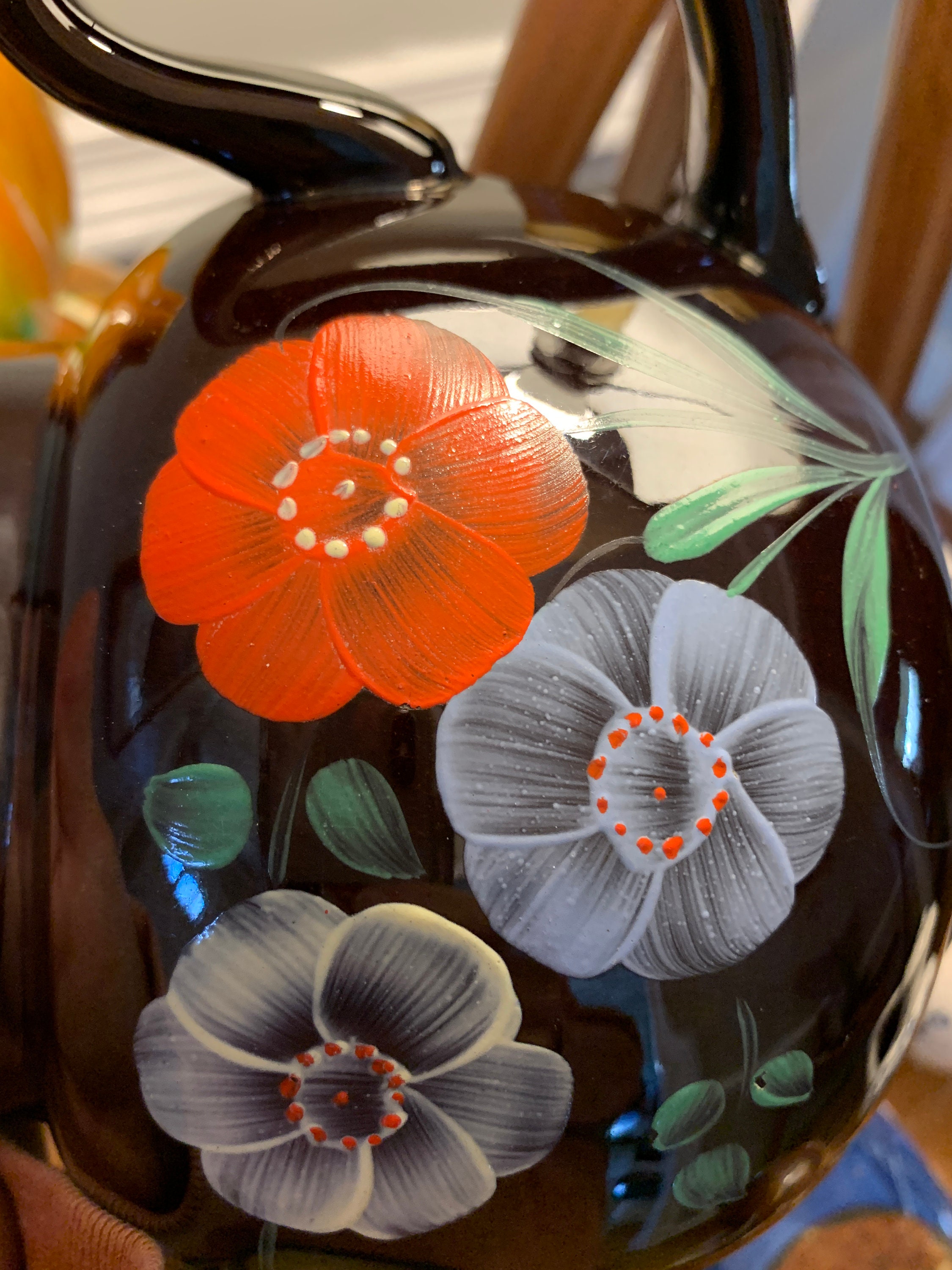 Vintage Brown Betty Teapot Etsy