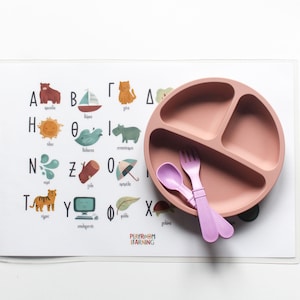 Greek Alphabet Placemat