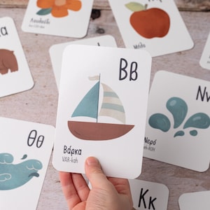 Greek Alphabet Flashcards