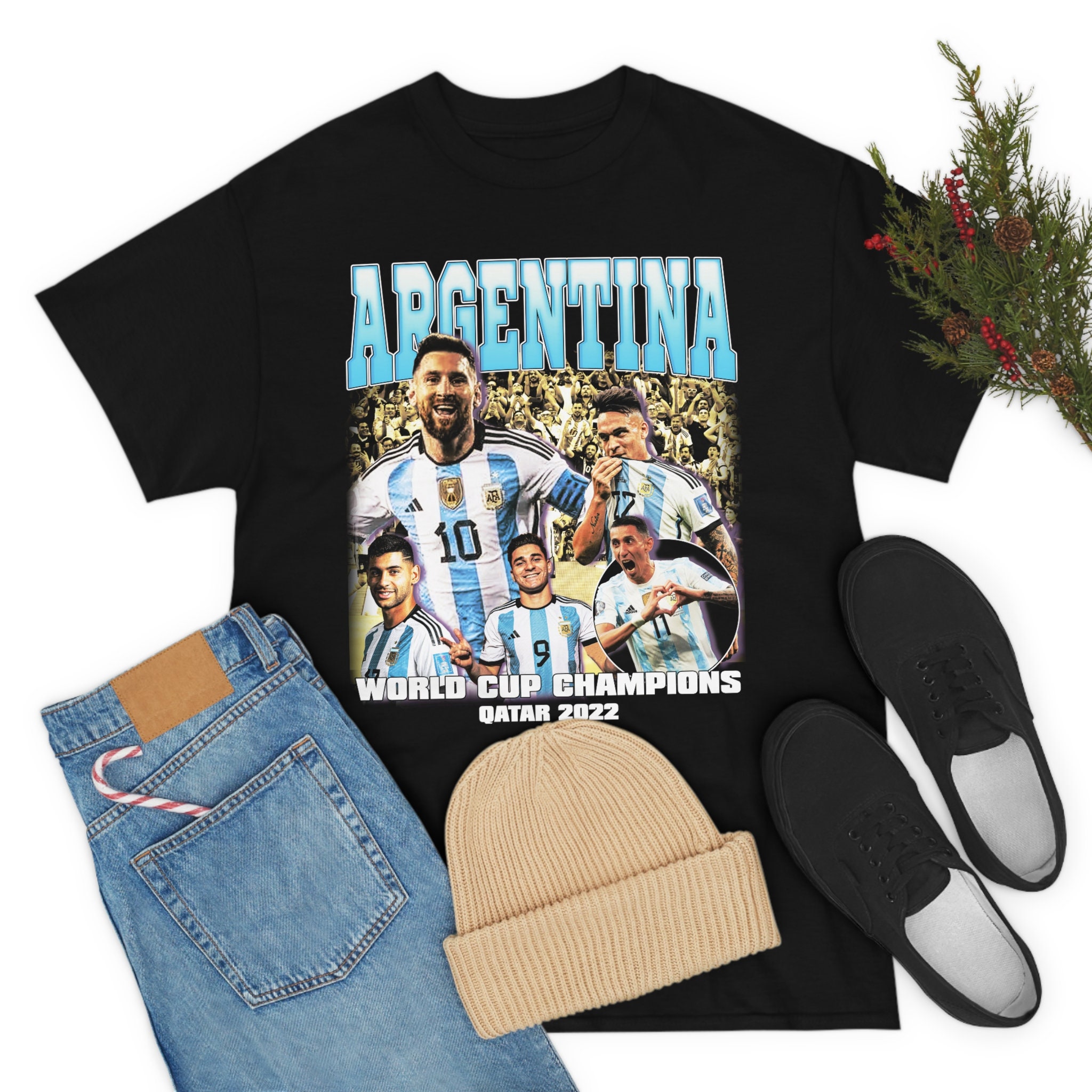 Discover ARGENTINA World Cup Champions shirt