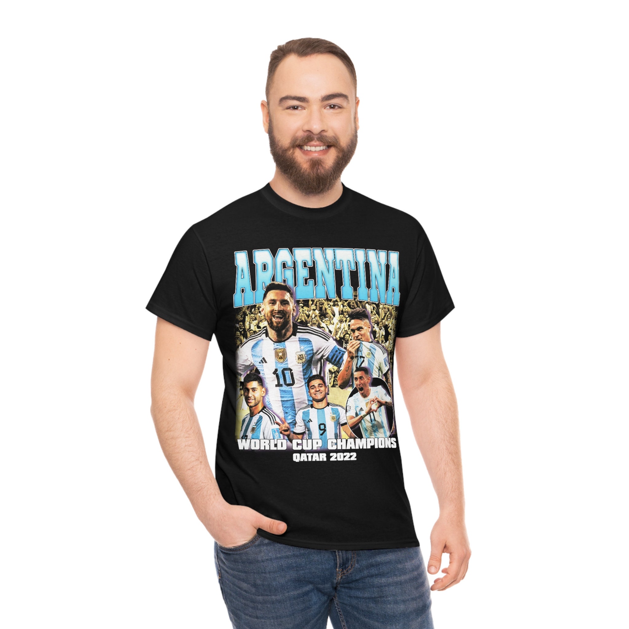 Discover ARGENTINA World Cup Champions shirt