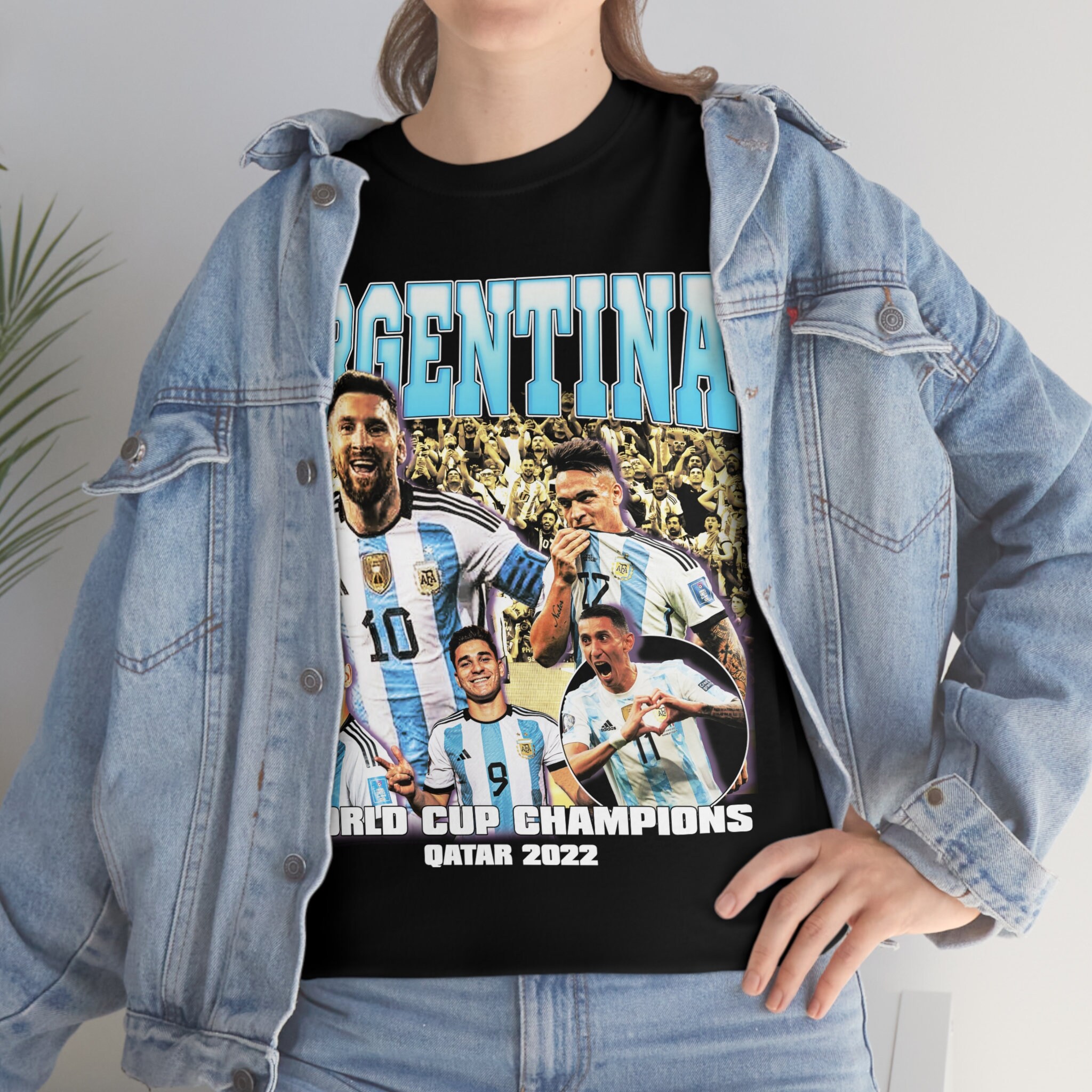 Discover ARGENTINA World Cup Champions shirt