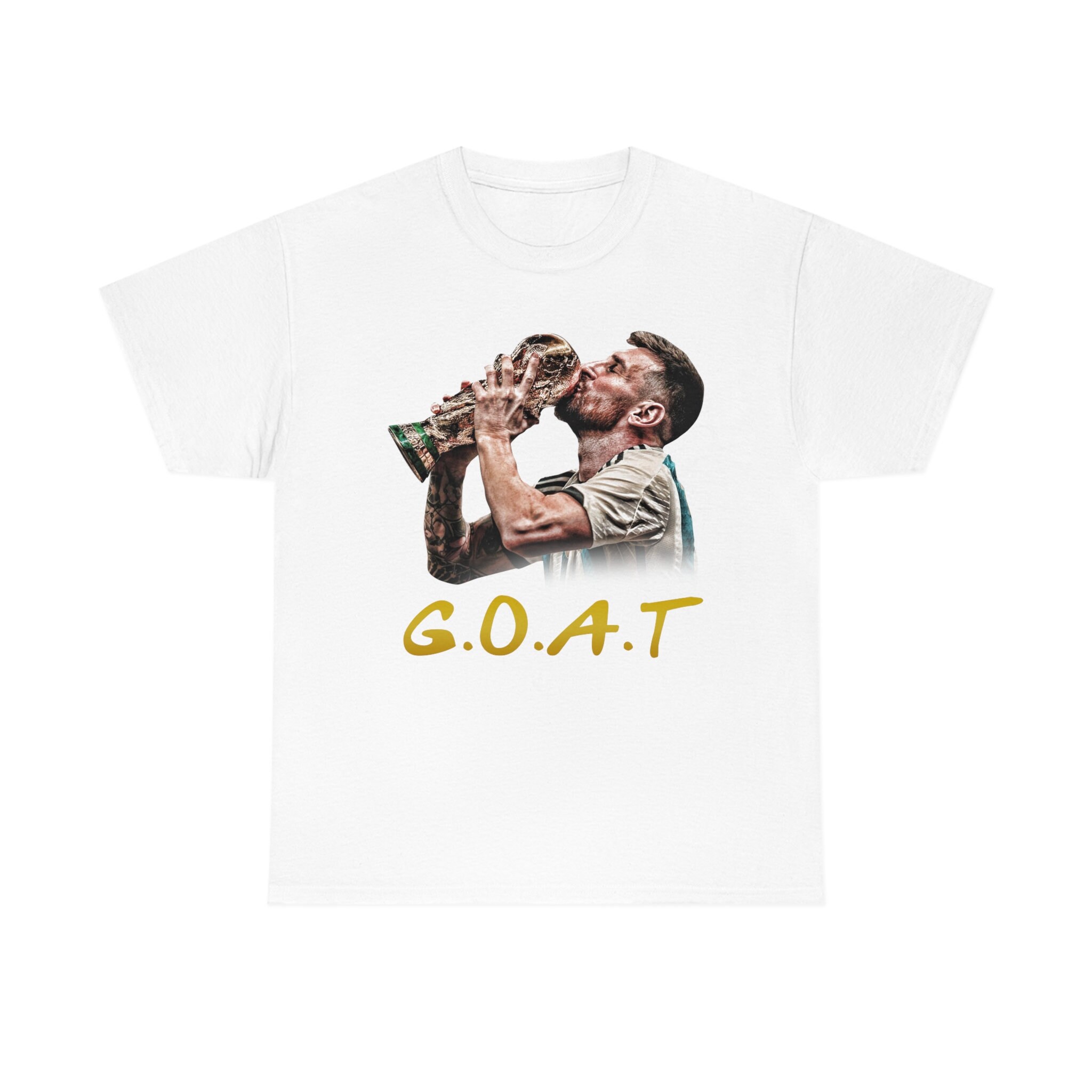 Lionel Messi GOAT T Shirt, King Of Football, GOAT, World Cup 2022