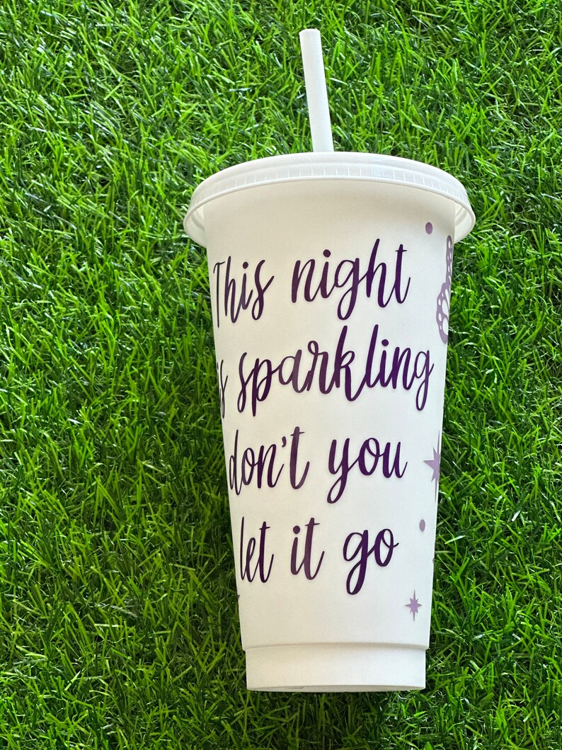 Speak Now Era Swiftie Swag Eras Tour 24 Oz Reusable Cold Cup Etsy