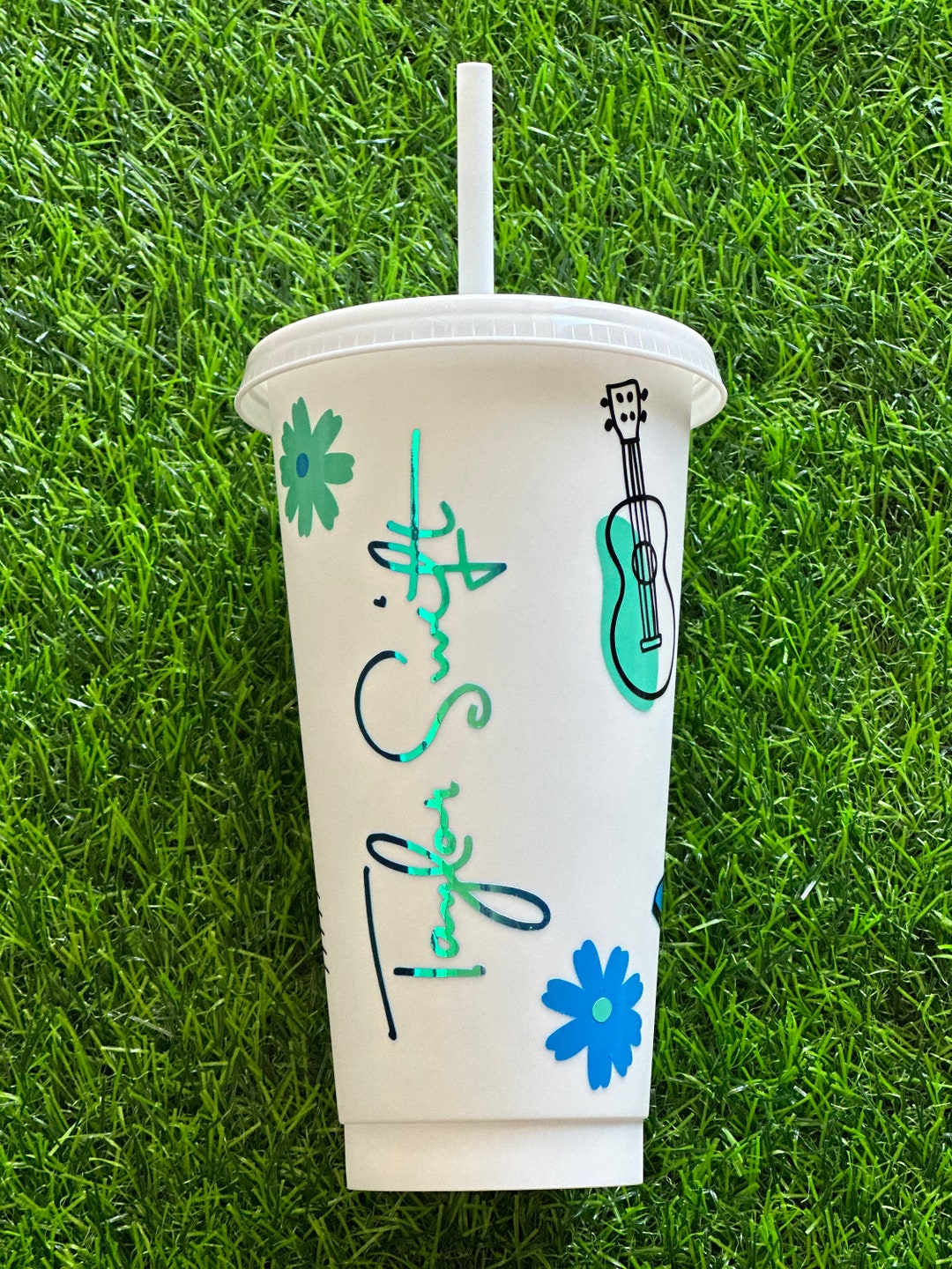 Debut Era Swiftie Swag Eras Tour 24 Oz Reusable Cold Cup Etsy