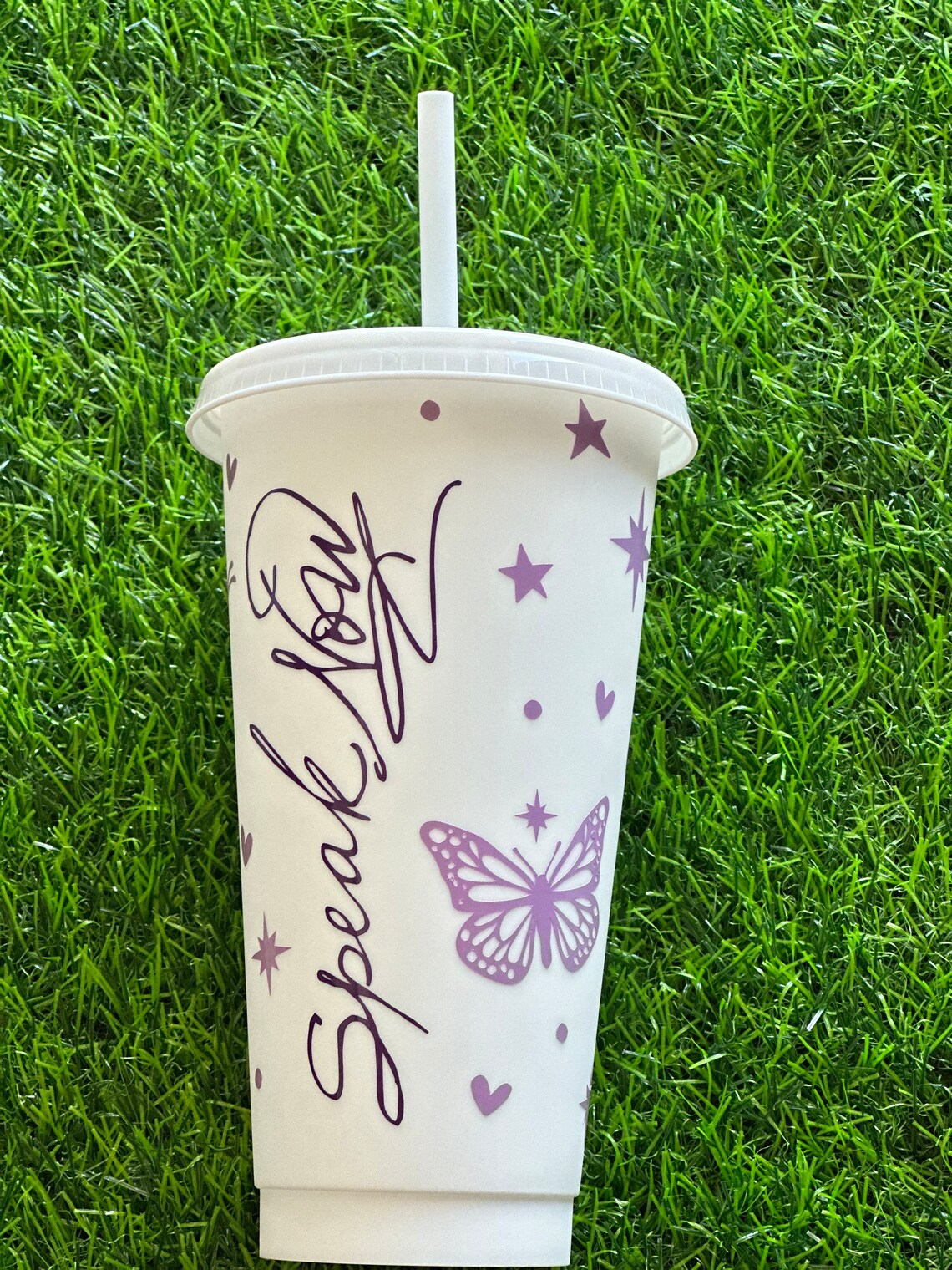 Speak Now Era Swiftie Swag Eras Tour 24 Oz Reusable Cold Cup Etsy