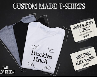 Camiseta personalizada, camiseta personalizada, camisas personalizadas, camisa personalizada con su texto o logotipo gráfico.